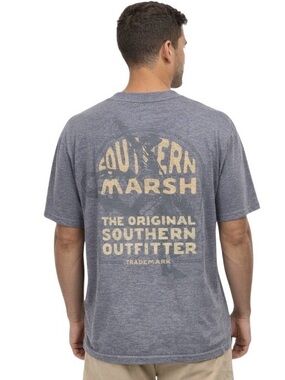 Southern Marsh Navy Vintage Wash Tee, Men’s size 2XL, NWT